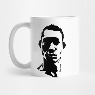 Black Features Mug